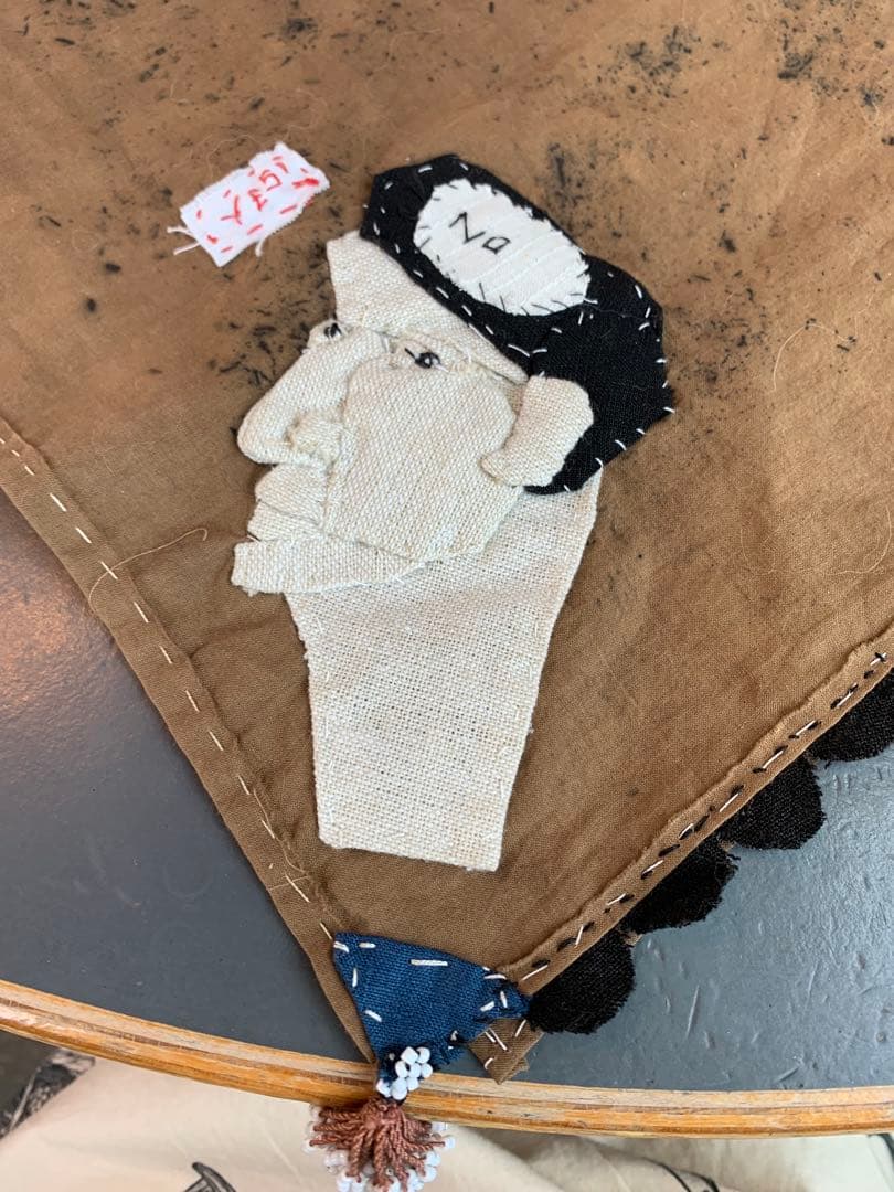 人気作家　aiueaouiさんsyuyuさん コラボスカーフ