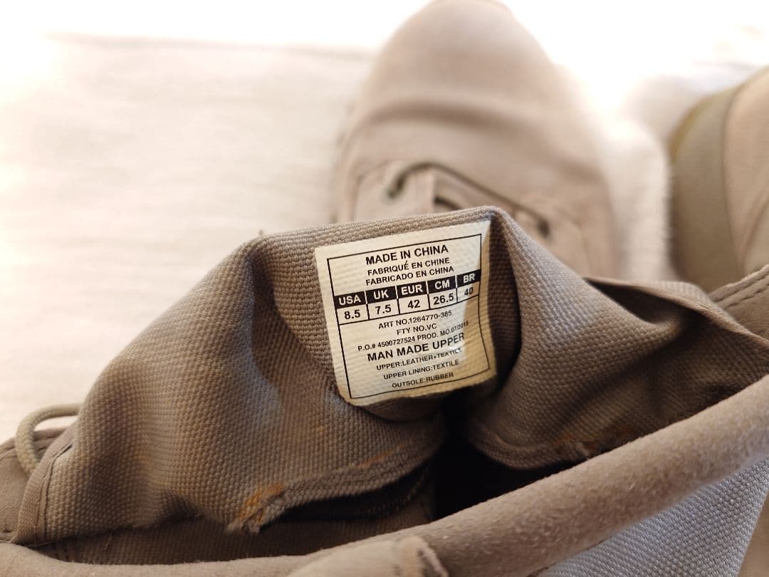 【米軍放出品•美品】アンダーアーマー ジャングルラット タクティカルブーツ