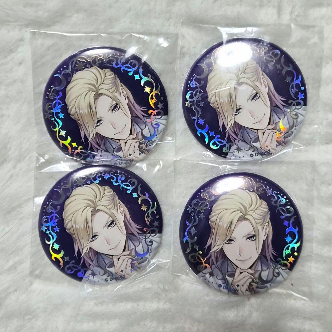 ツイステ　プラチナジャケット　缶バッジ　ヴィル