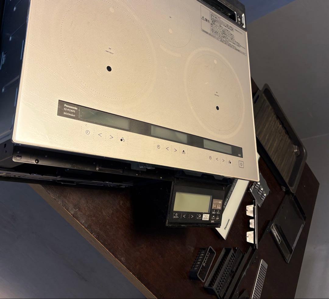 PanasonicIHクッキングヒーターKZ-RY36PS 20年製3口200V