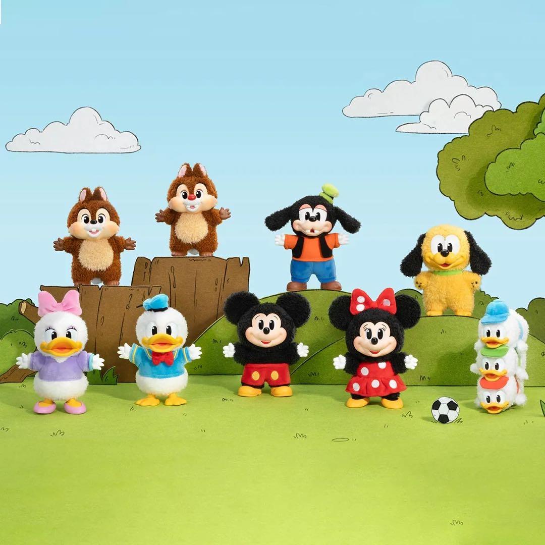 ストラップ Mickey Family Cute Together Keychain