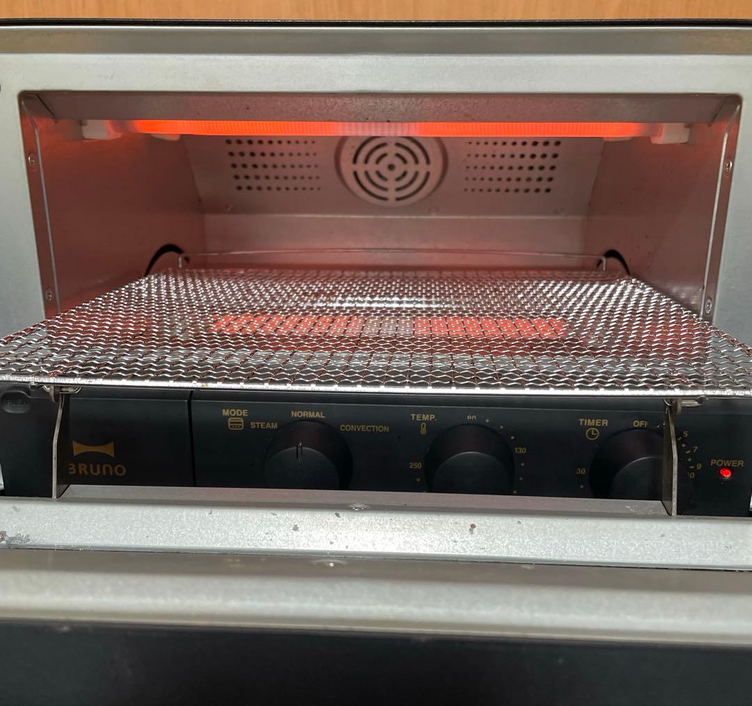 ブルーノ スチーム＆ベイク トースター ブラック