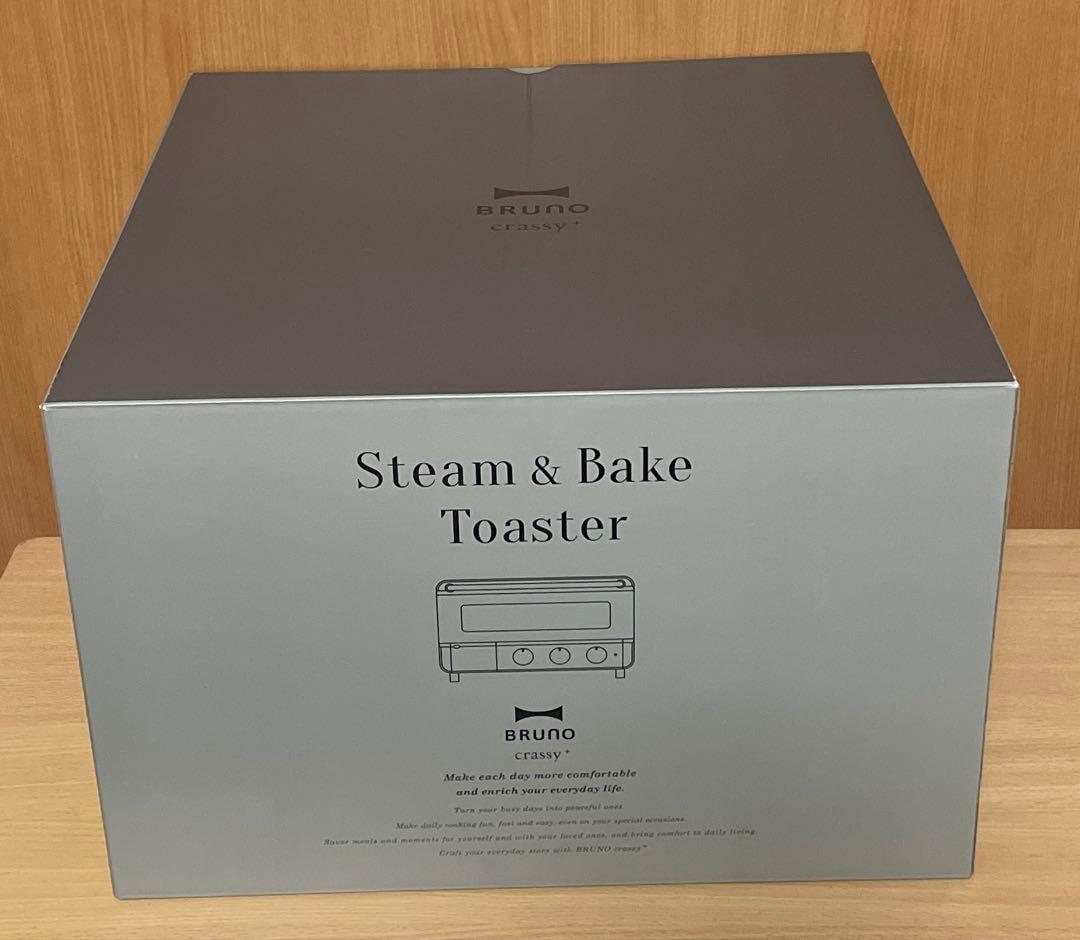 ブルーノ スチーム＆ベイク トースター ブラック