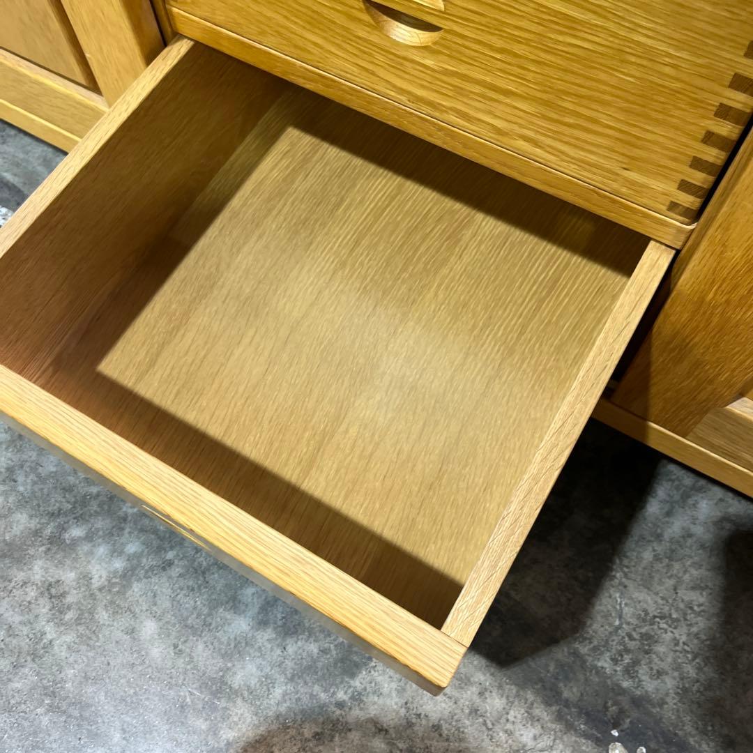 【IDC】サイドボード◇上坂木材◆杜シリーズ◇ナラ材