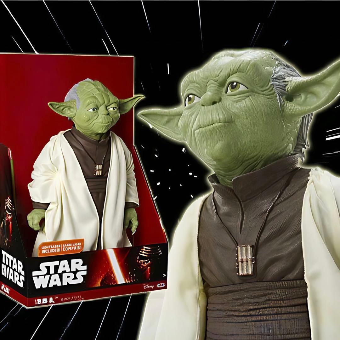 【希少】スターウォーズ ヨーダ ジャイアントサイズ フィギュア 正規品