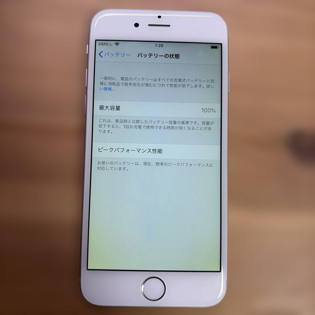 iPhone6 16GBシルバー　MG482J/A バッテリー 100%