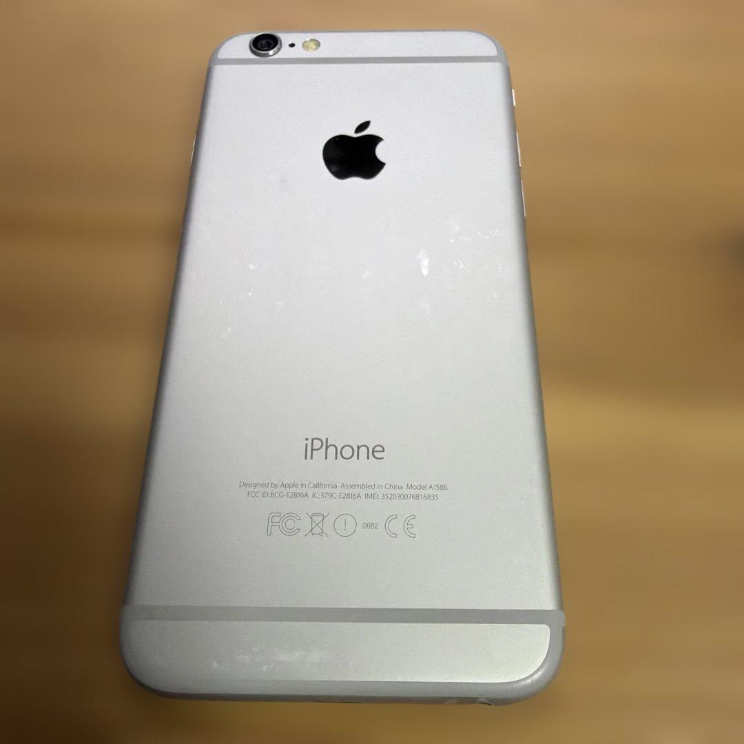 iPhone6 16GBシルバー　MG482J/A バッテリー 100%