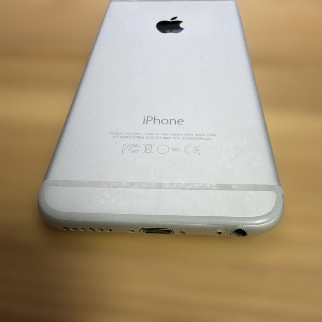 iPhone6 16GBシルバー　MG482J/A バッテリー 100%