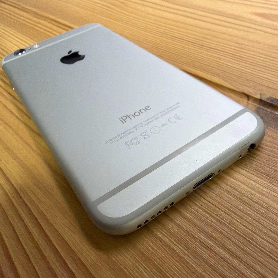 iPhone6 16GBシルバー　MG482J/A バッテリー 100%