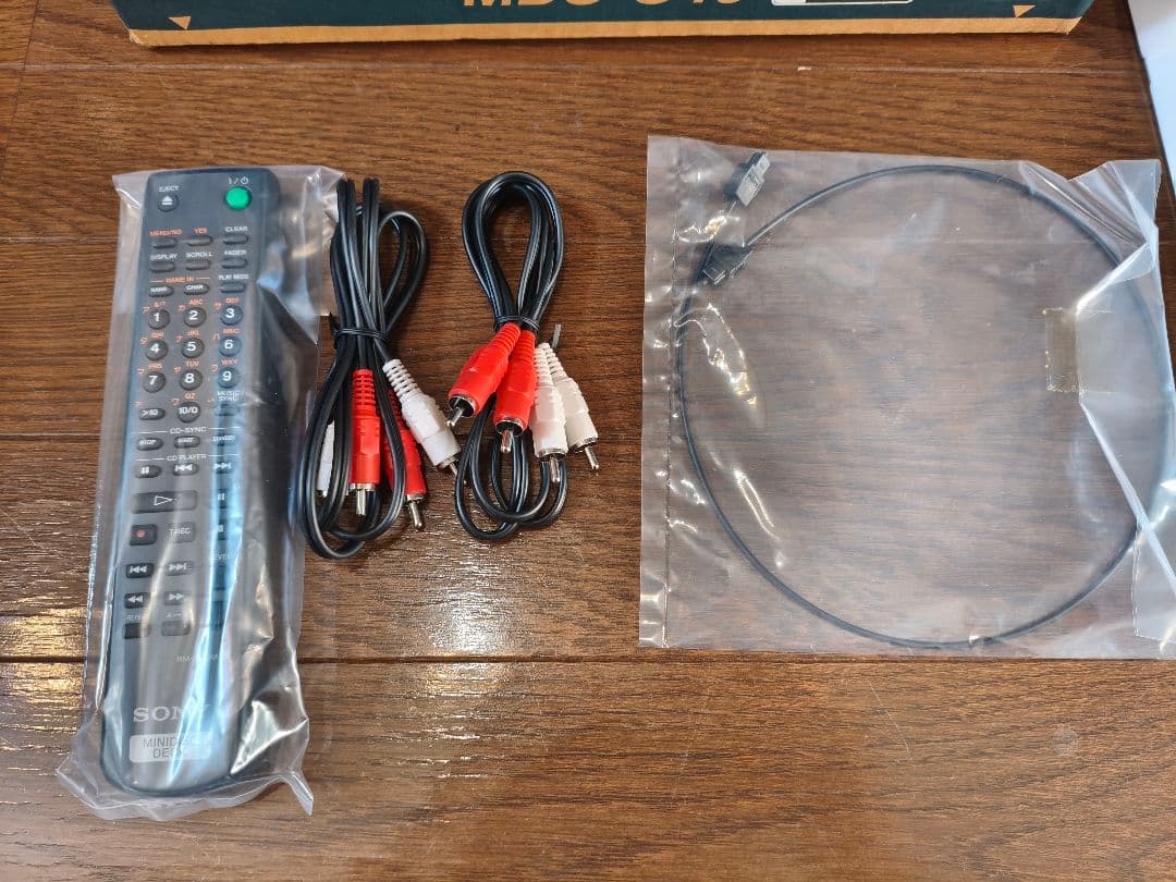 【動作確認済】SONY MDS-S40 ミニディスクデッキ　外箱付き