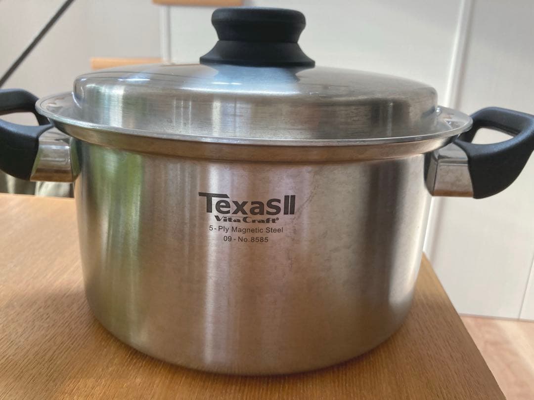 ビタクラフト　ステンレス両手鍋　4L