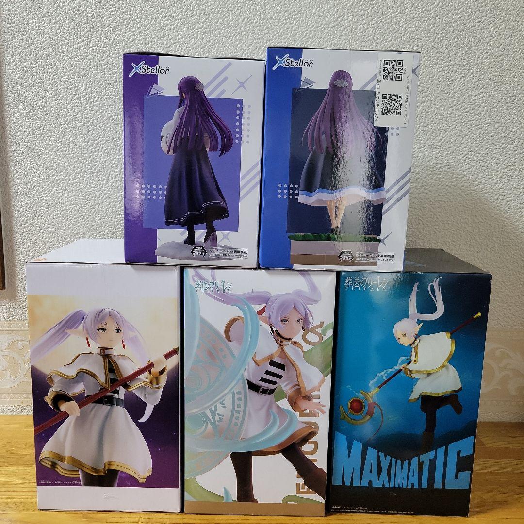 葬送のフリーレンフィギュア5個セットまとめ売り おまけマスコット付き