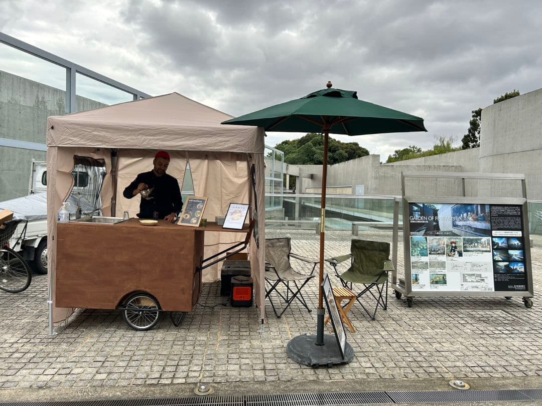 木製移動式キッチンリヤカー