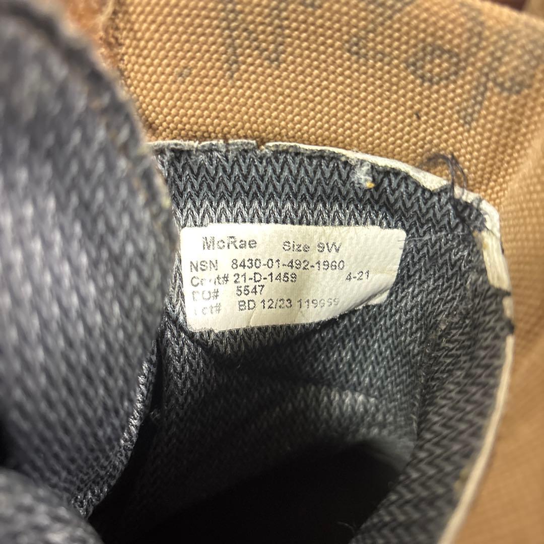 米軍実物　McRaefootwear GORE−TEX 9W 27cm （76）