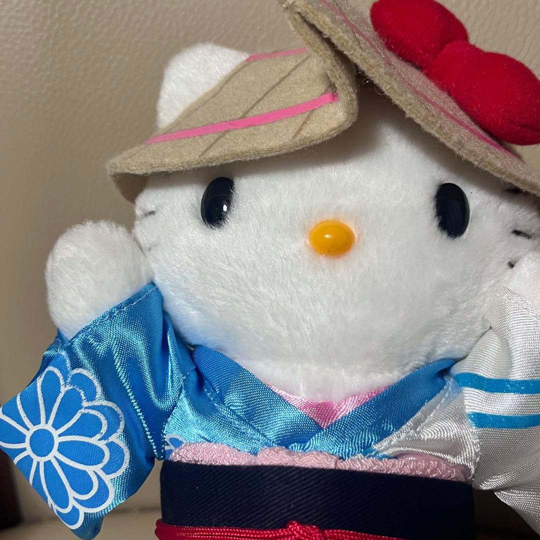 ご当地キティ　ハローキティ　南越谷　阿波踊り　hellokitty ぬいぐるみ