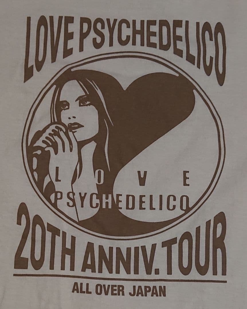 LOVE PSYCHEDELICO 20th ANNIV TOUR Tシャツ