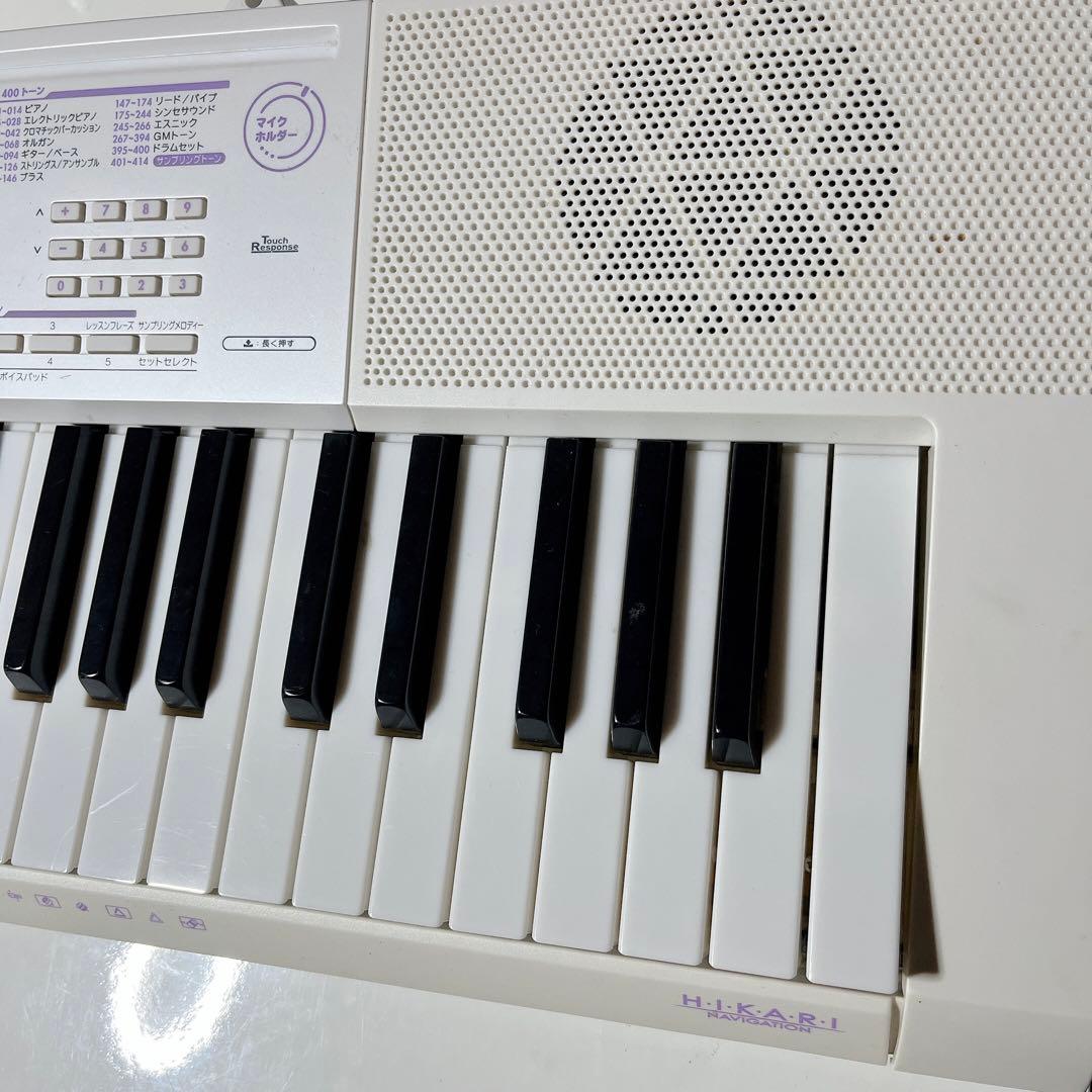 CASIO 光ナビゲーション キーボード 光ナビ 61鍵 鍵盤楽器