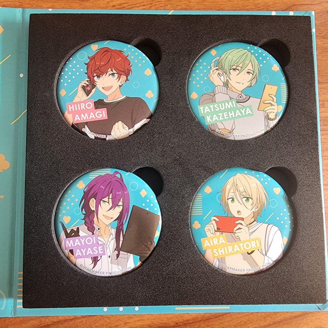 ドコモ×ALKALOID　特製缶バッジ＆コレクションケースセット