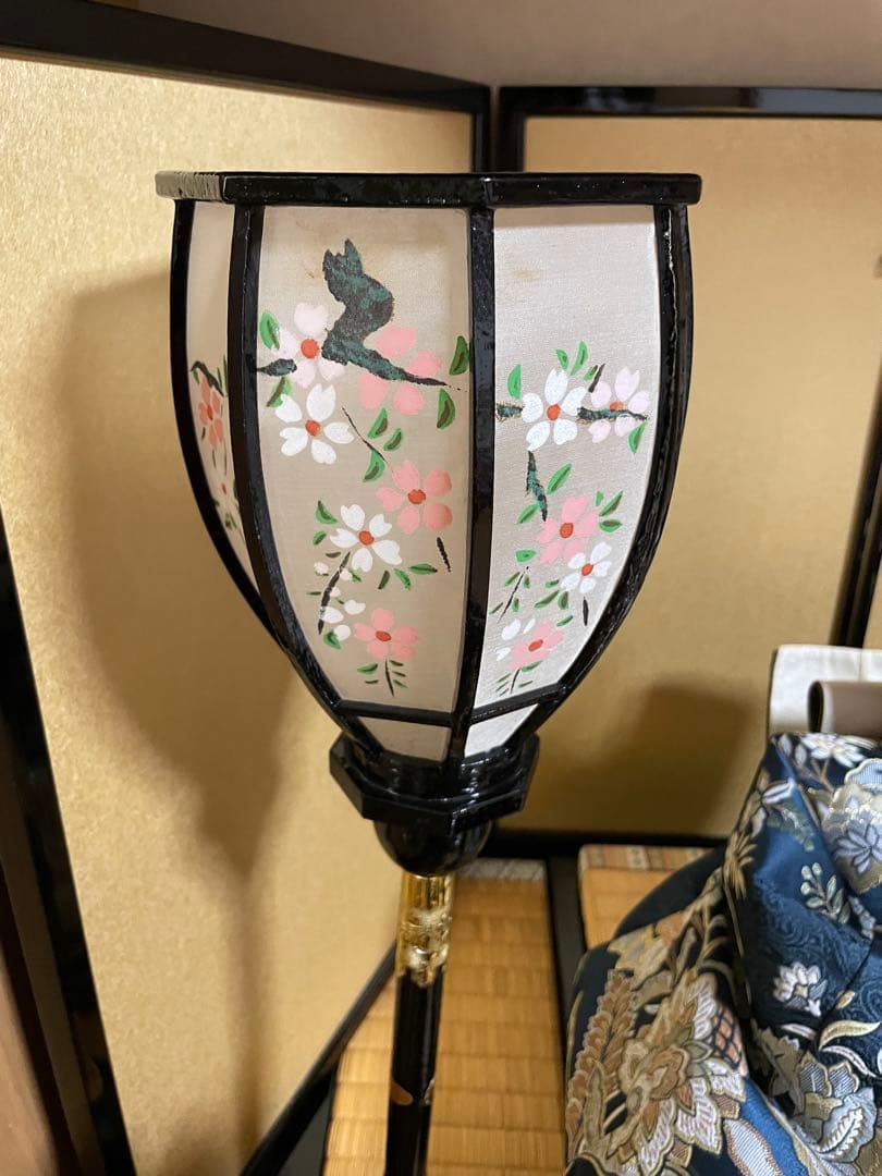 値下豪華なひな人形　親王飾り①京都西陣 お雛様 雛人形フルセットサイズ大120㎝