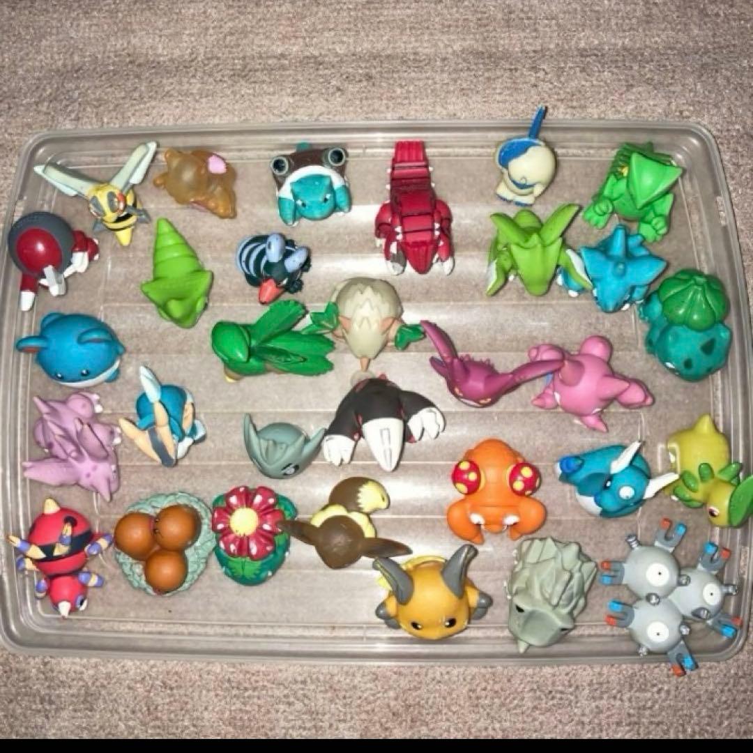 ポケモン ポケットモンスター まとめ売り 指人形 31体 フィギュア ソフビ