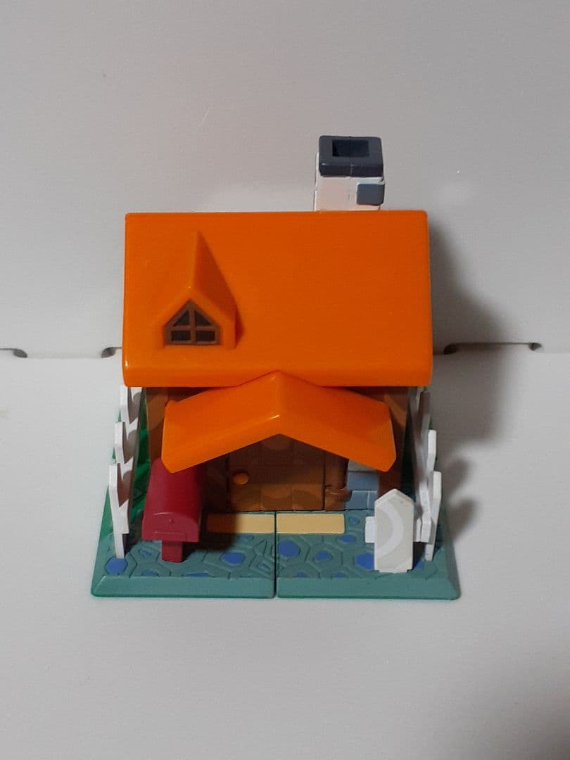 2006年 どうぶつの森 わたしのおうちコレクション 黄色とオレンジ屋根　セット