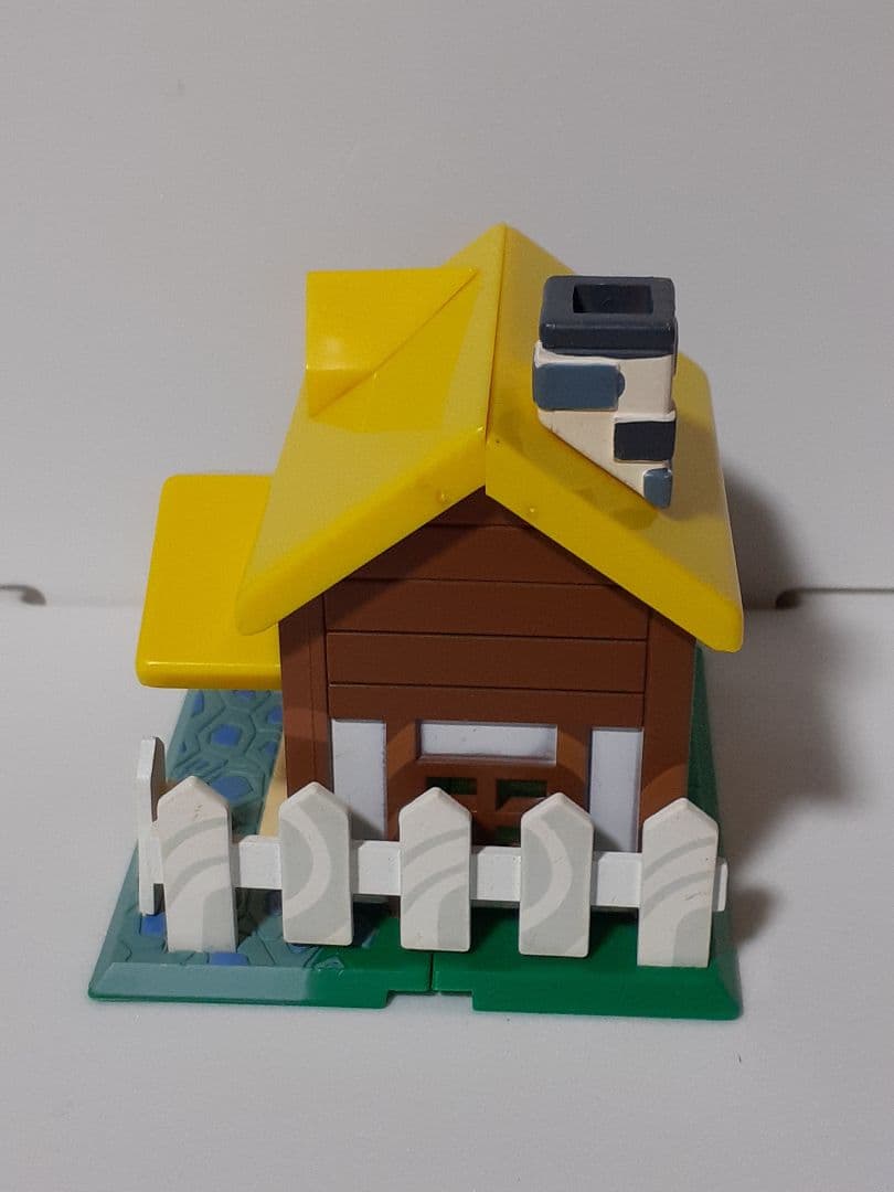 2006年 どうぶつの森 わたしのおうちコレクション 黄色とオレンジ屋根　セット