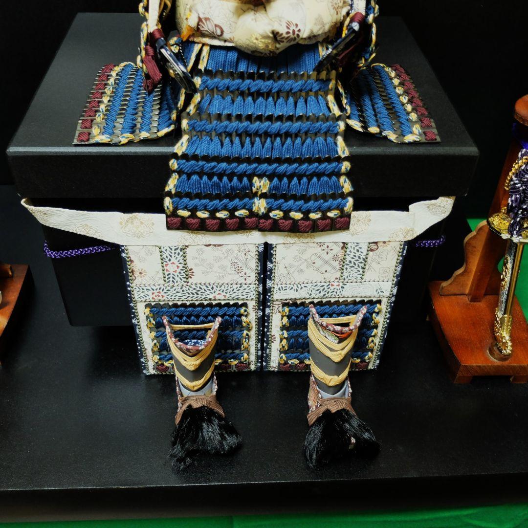 上原鎧袖 作　五月人形装飾一式