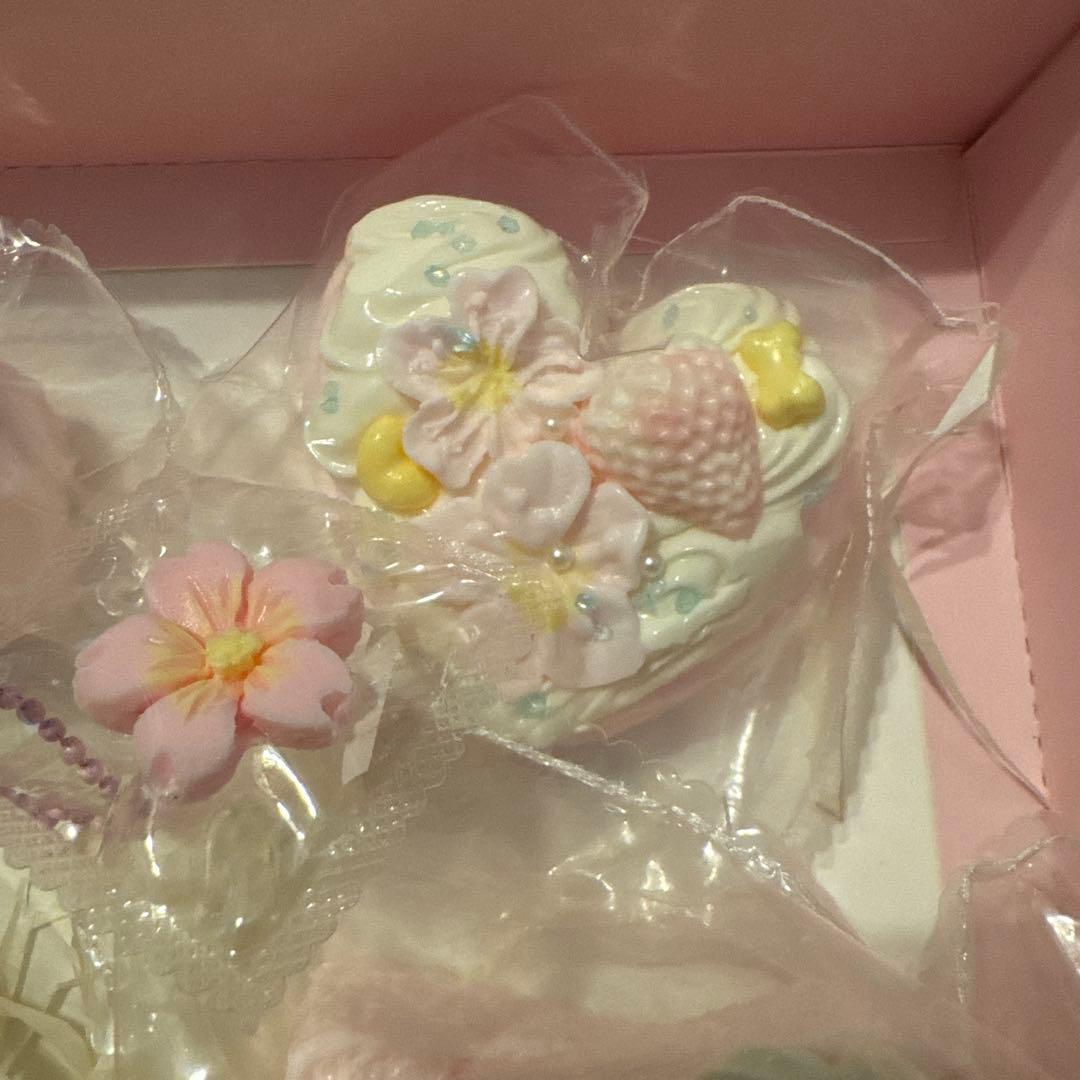 kikisquishy 桜 季節 限定 ケーキ 食品袋 スクイーズ ピンク 春