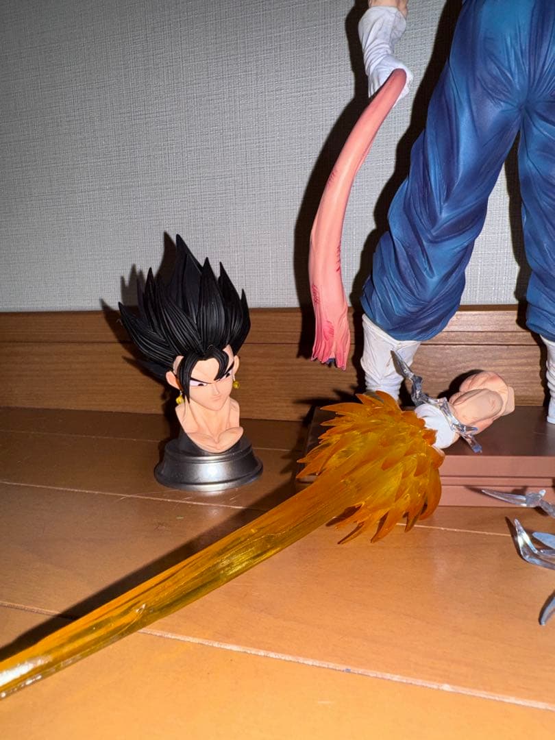 ドラゴンボール ベジット フィギュア ガレキ 超サイヤ人ブルー