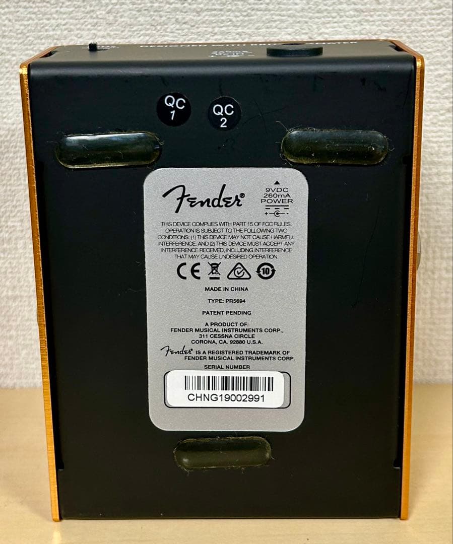 【美品】Fender MTG: LA ギターエフェクター