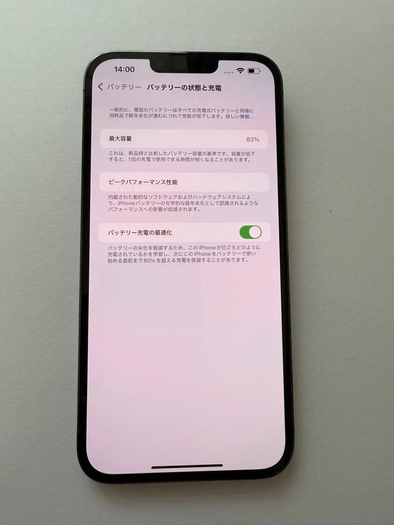 Apple iPhone 13ProMax 256GB グラファイト