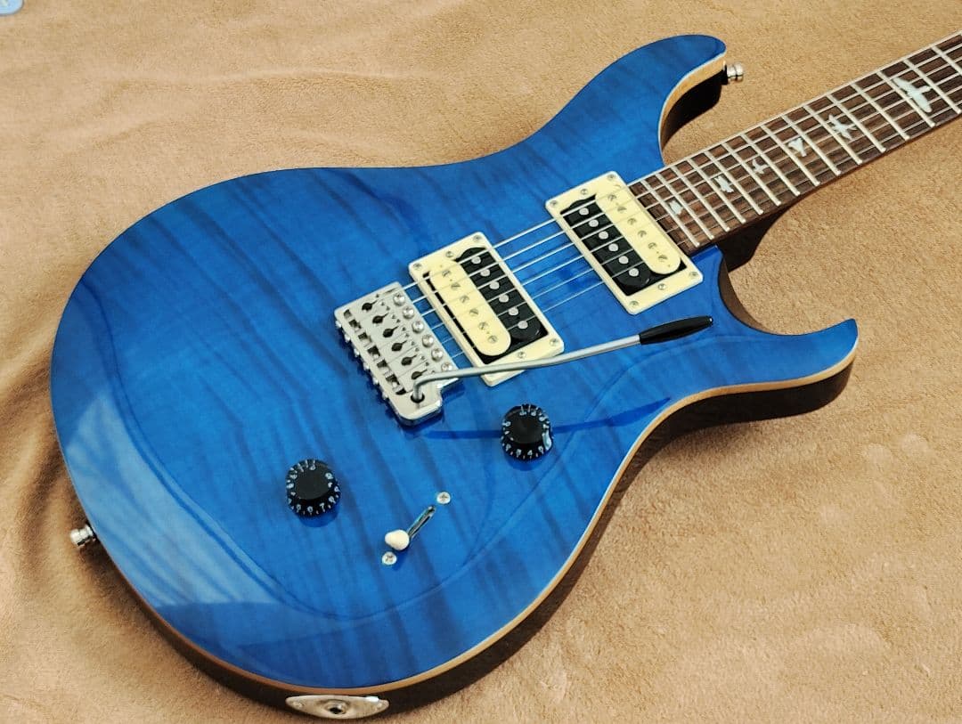PRS SE Custom 24 Blue Mateo 美品 マグナムロックペグ