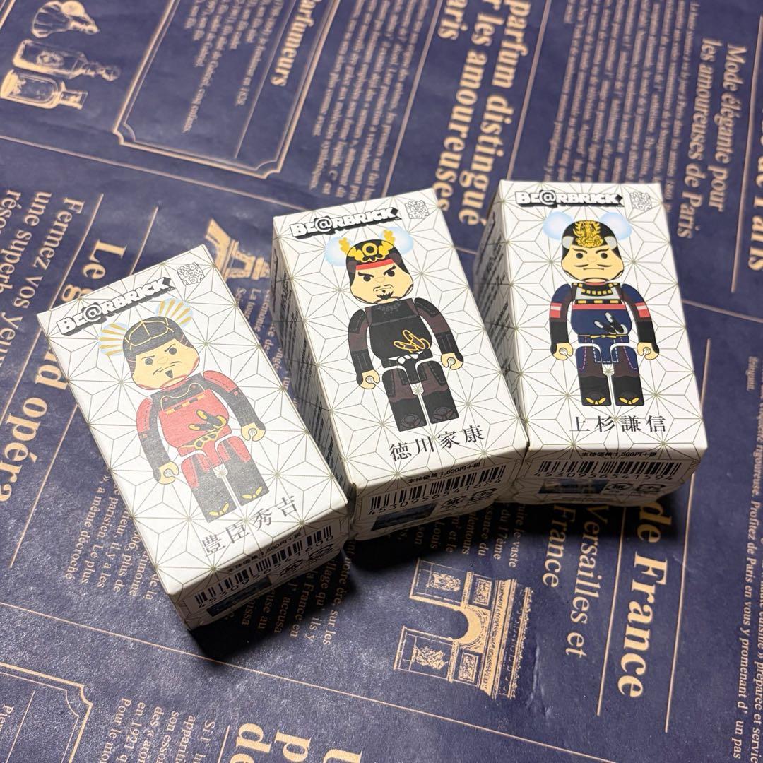 【新品・未開封】BE@RBRICK 戦国武将 4体セット