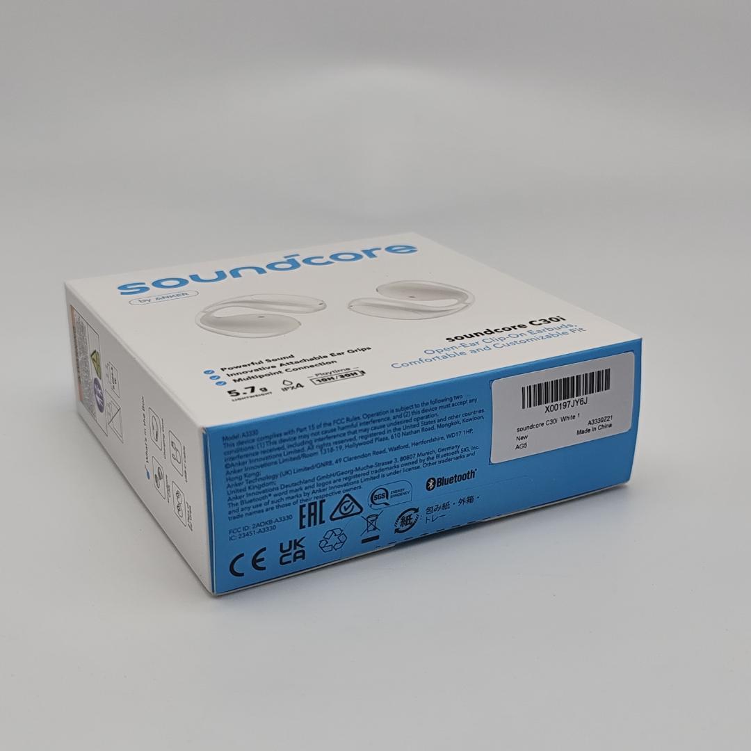 soundcore C30i ワイヤレスイヤホン IPX4防水規格 ホワイト
