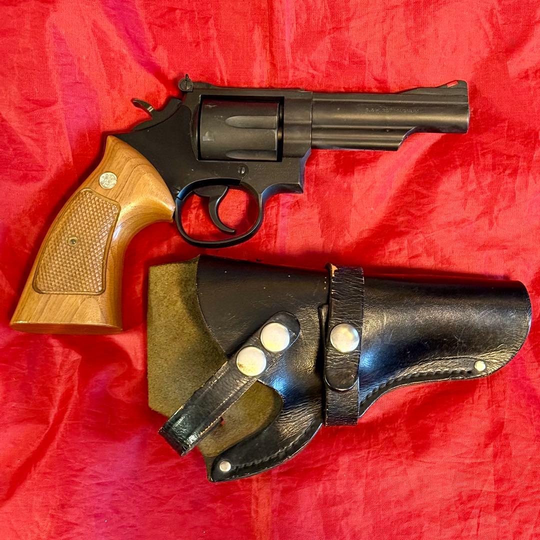 整備済 革製 ウェスタンスタイル リボルバー用 ヒップホルスター