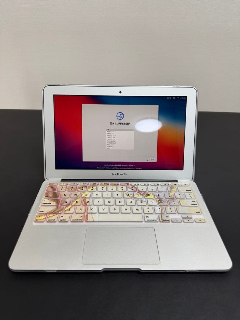 MacBook Air 11 Mid2013 i5 SSD 充電器付 動作品