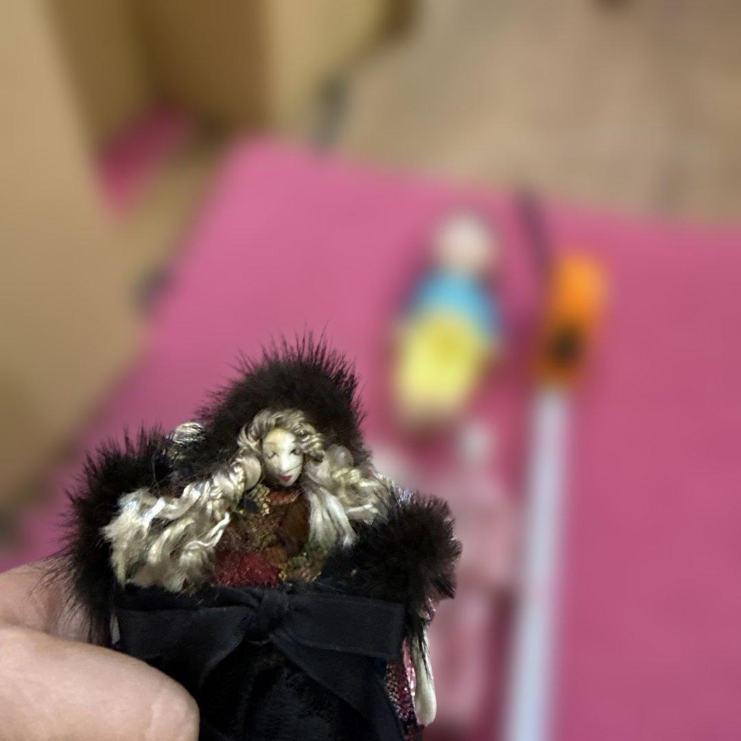 レトロピエロ⭐︎陶器製ヴィンテージドール6 点セート