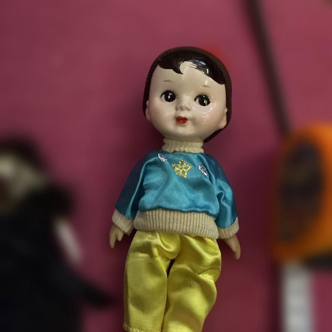 レトロピエロ⭐︎陶器製ヴィンテージドール6 点セート