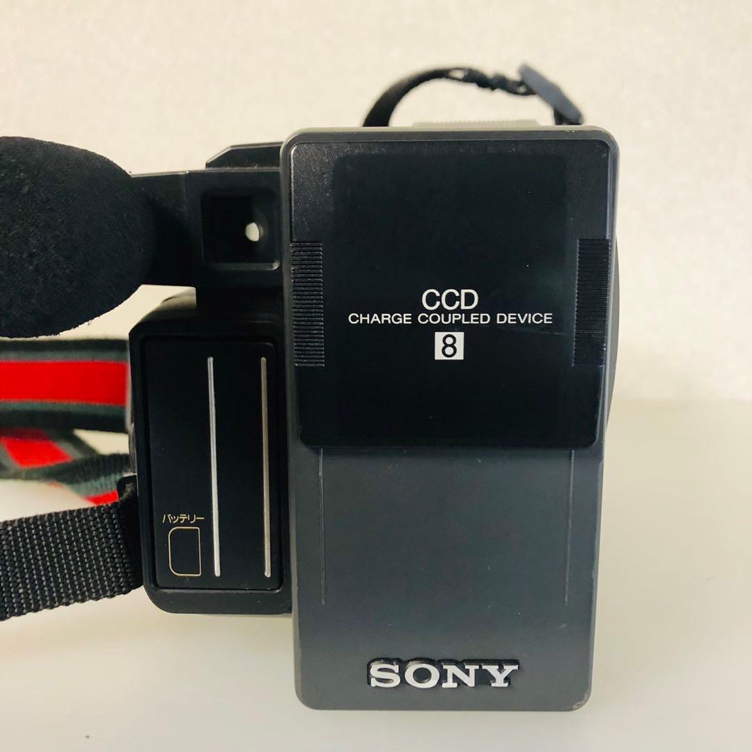 F16希少品！ジャンクSONYHandycam 8ミリビデオカメCCD-M10