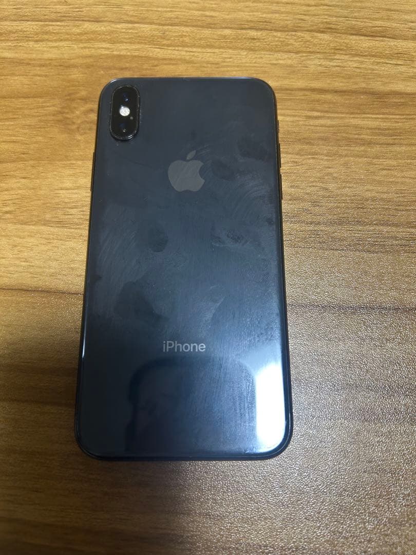 【美品】Apple iPhone Xs スペースグレー 本体