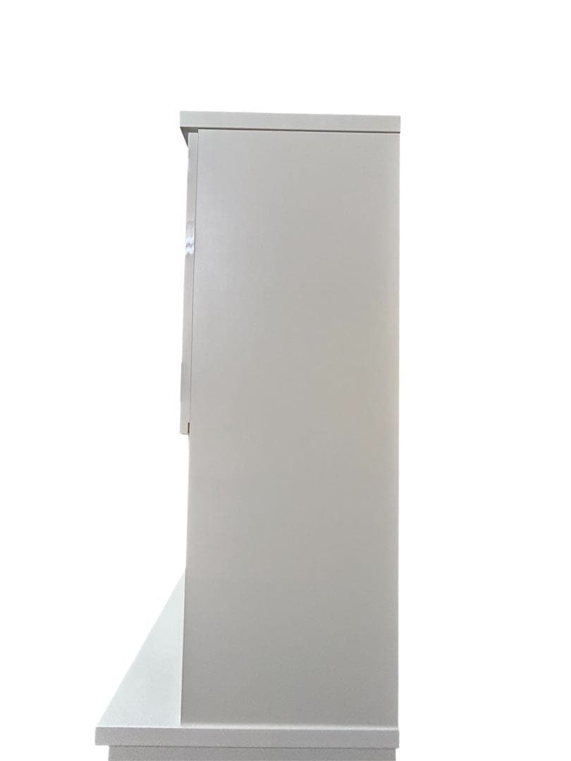 ★超美品‼︎ニトリ キッチンボード「リガーレ」 ホワイトモダンキャビネット 食器棚