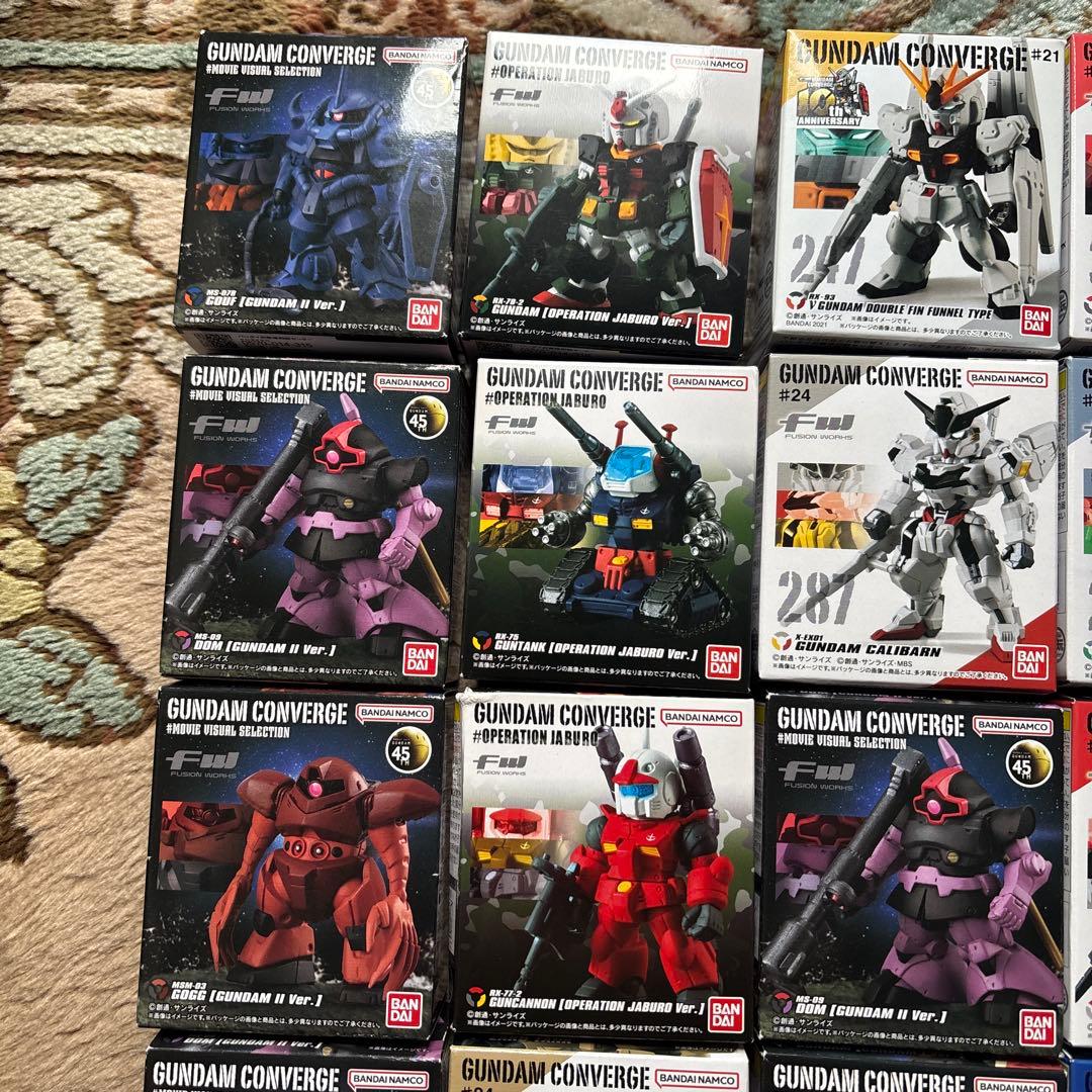 ガンダムコンバージフィギュアまとめ売り