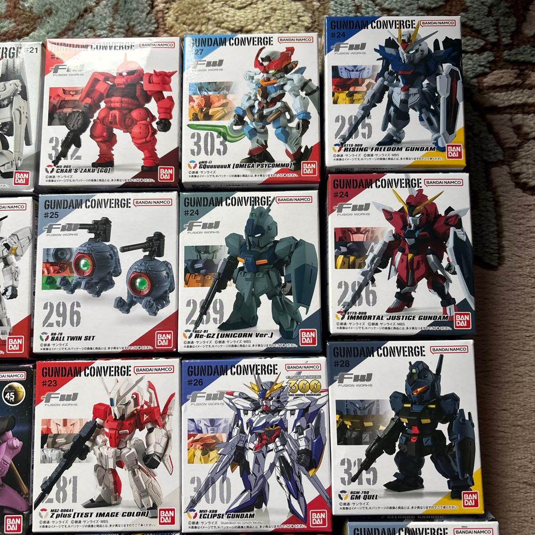 ガンダムコンバージフィギュアまとめ売り