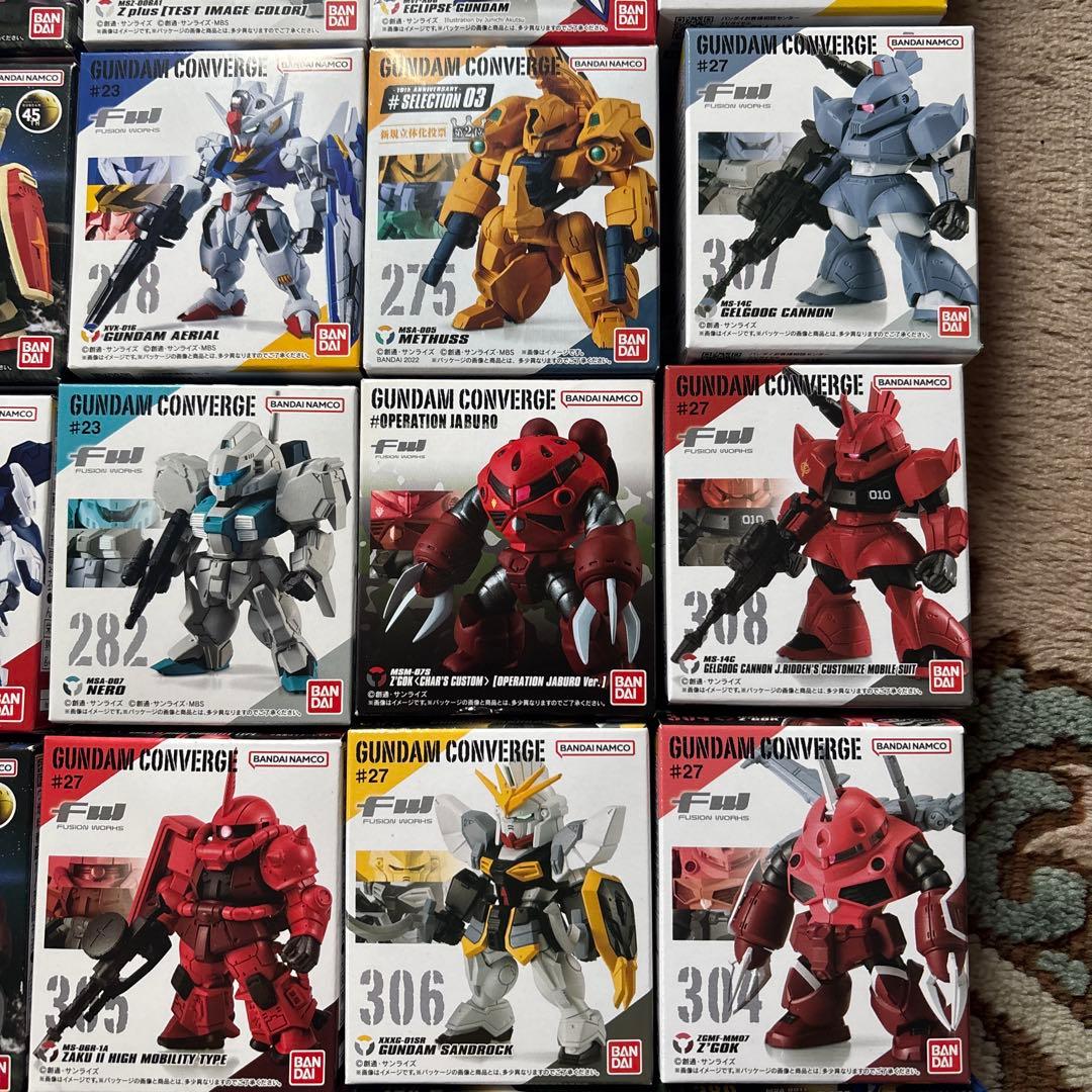 ガンダムコンバージフィギュアまとめ売り