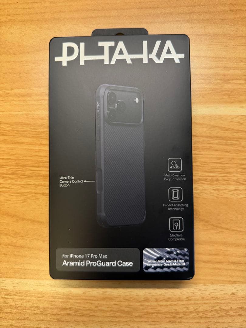 iPhoneアクセサリー PITAKA AramidProGuardCase iPhone17ProMax