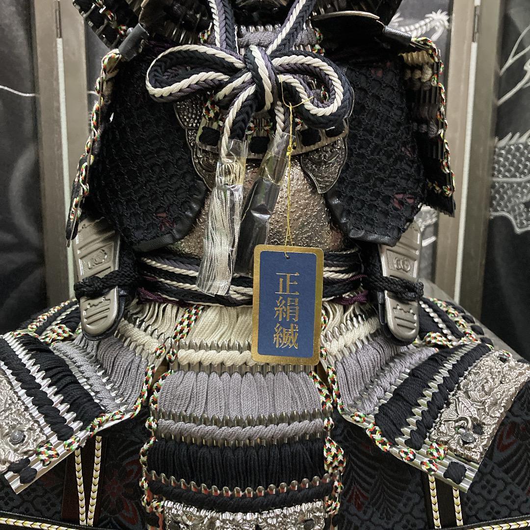 F4 訳あり特価！台巾75㎝位　五月人形鎧飾り　収納鎧飾り　五月鎧飾り