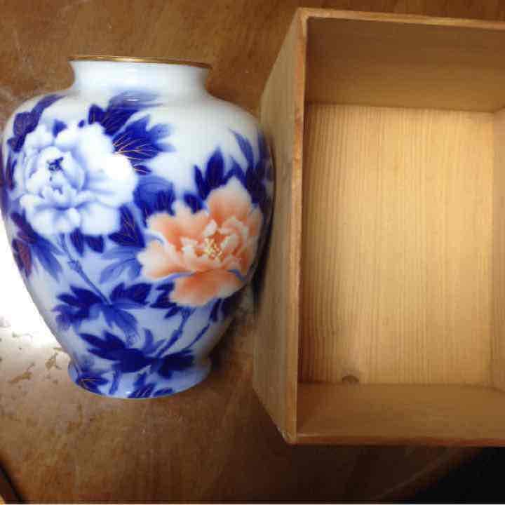 深川製 有田焼 宮内庁御用達 花器