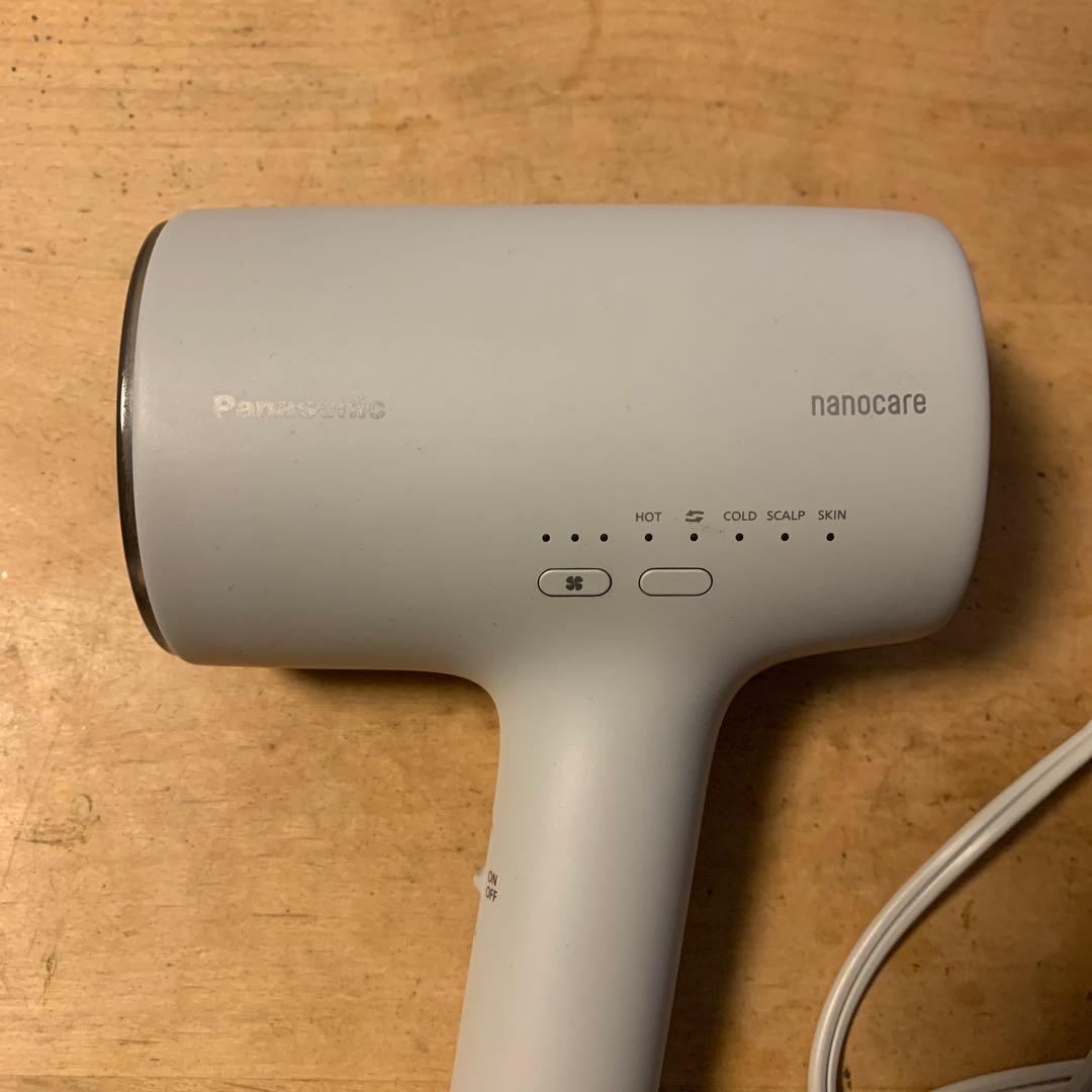 ジャンク品　パナソニック　ヘアードライヤーナノケア　EH-NA0J ミストグレー
