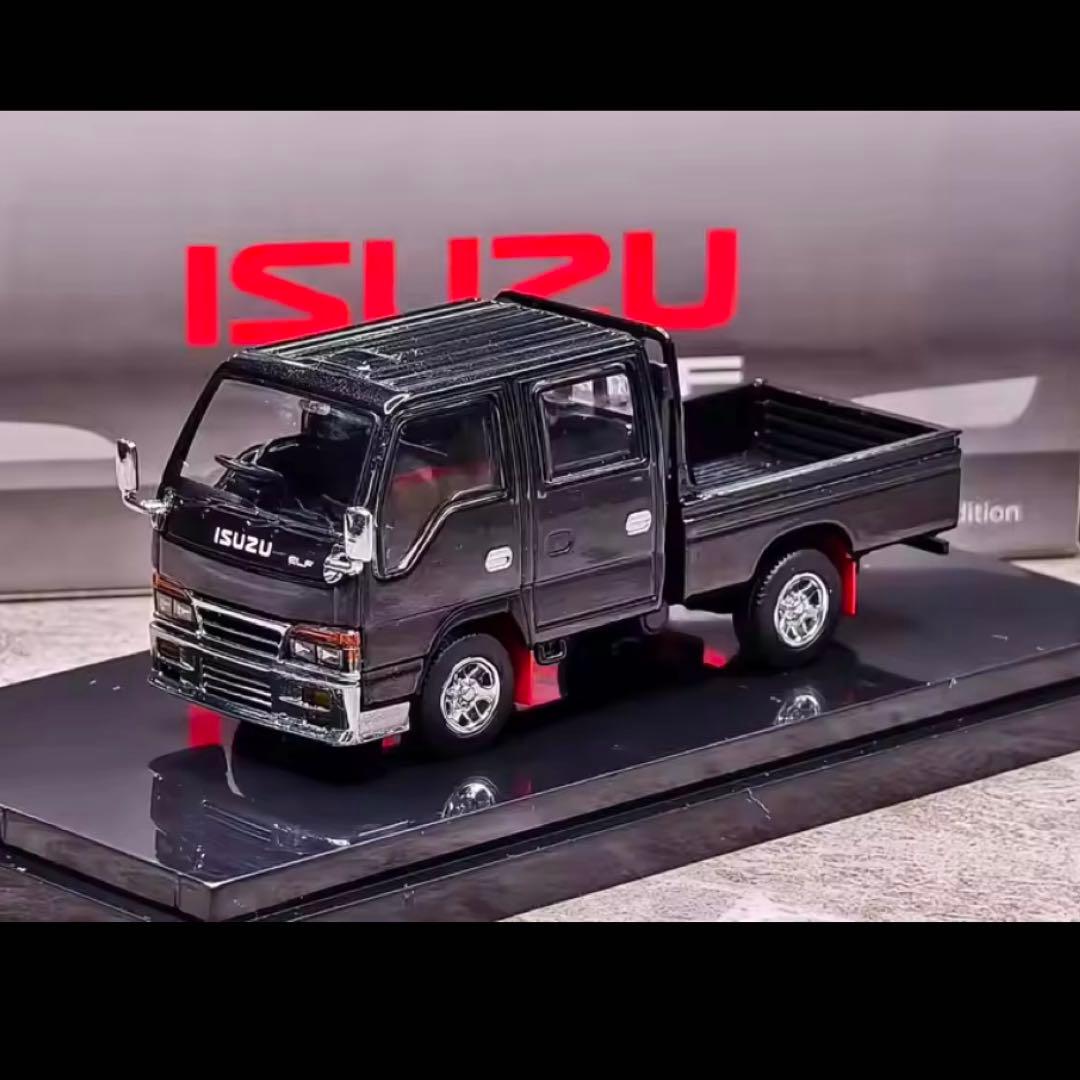 単品値引き不可！model1、1/64イスズダブルキャブトラック　500台限定