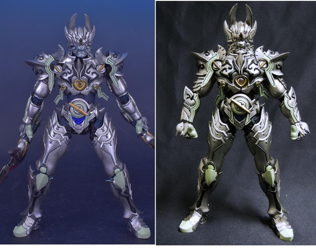 改造品 イクイップ&プロップ　銀牙騎士ゼロ&魔導具シルヴァ 　限定パッケージ版